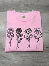 Load image into Gallery viewer, Floral Embroidered Mothers Day Tees