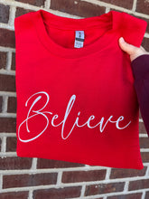 Load image into Gallery viewer, Believe Embroidered Sweatshirt