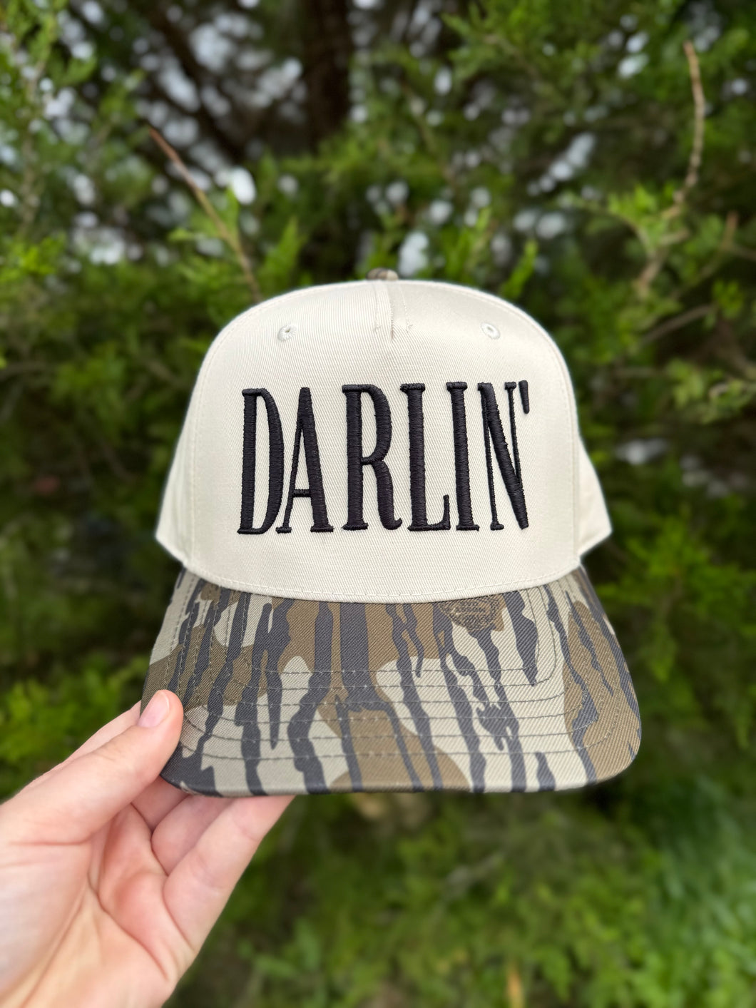 Darlin’ Camo Trucker Hat